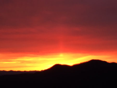 Blue Ridge  Sunrise